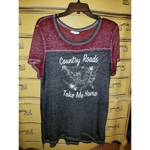 Country Roads Take Me Home Tee